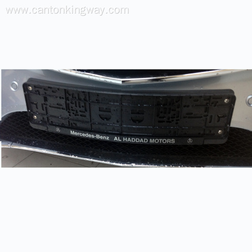 PP PS Plastic number plate frame